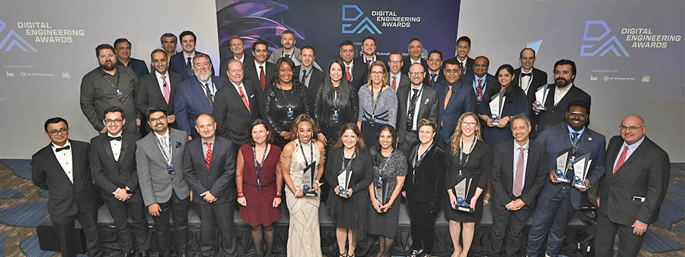 30 winners honored across nine categories at the inaugural edition of the Digital Engineering Awards, held at Jersey City, USA